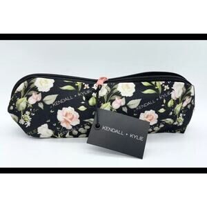 Kendall + Kylie Makeup Pouch Cosmetic Bag Multi Purpose Pouch Case Floral Design